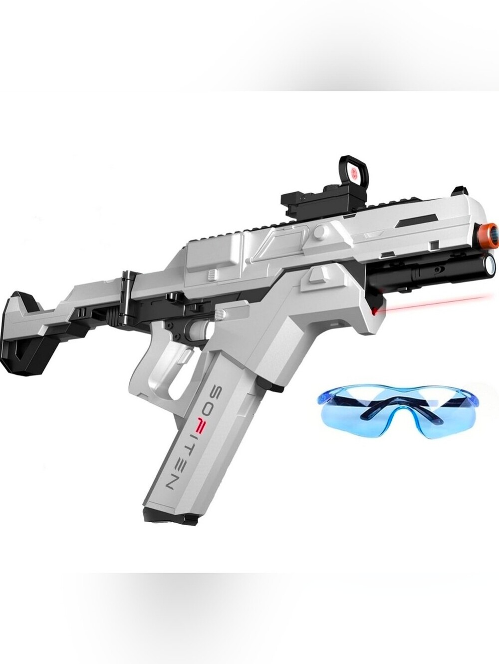 Automatic Gel Ball Blaster Sniper Rifle, High Speed 200+ FPS, Electric Gel Gun f